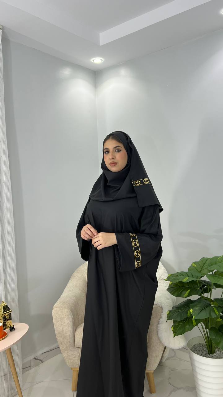 عباية Gucci + خمار ❤️