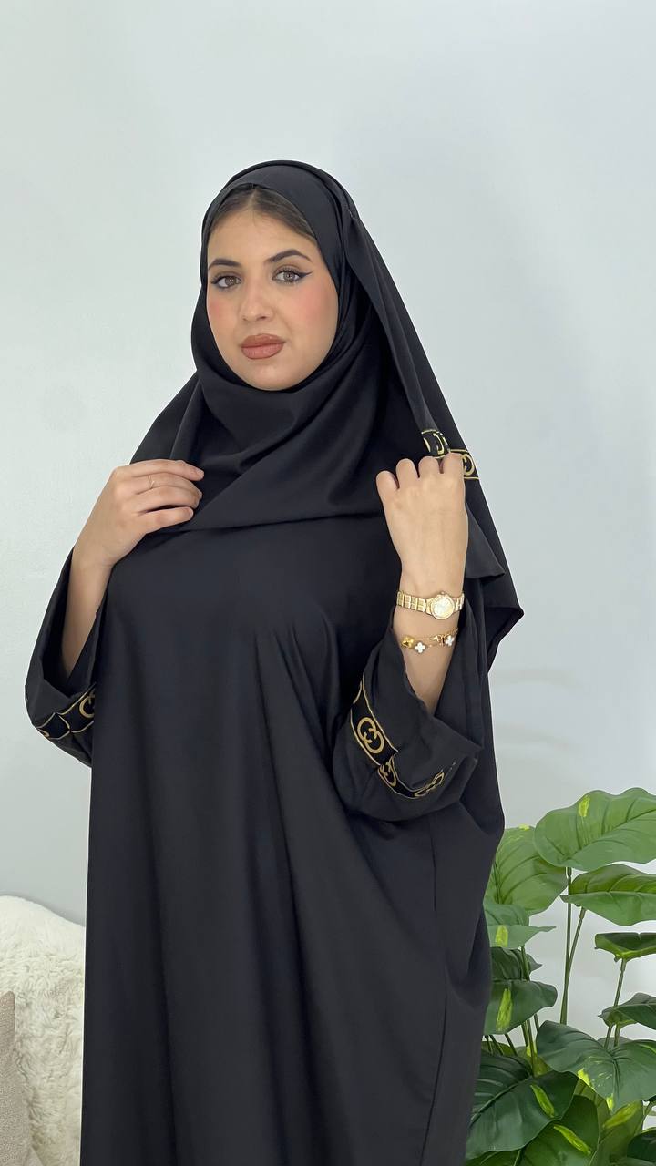 عباية Gucci + خمار ❤️